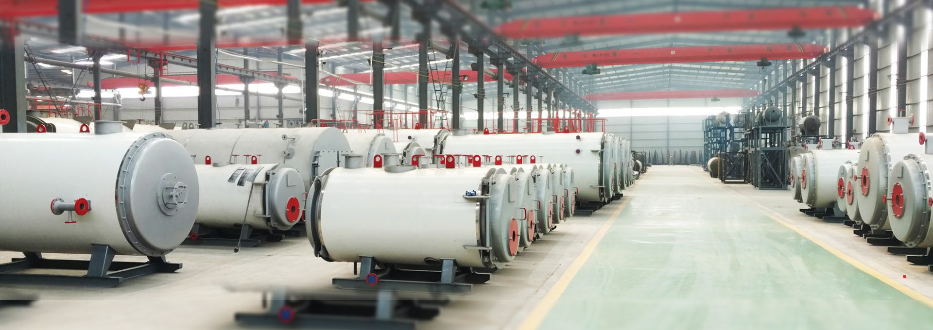 华体会平台-华体会(中国)一站式服务平台 燃气锅炉成品车间